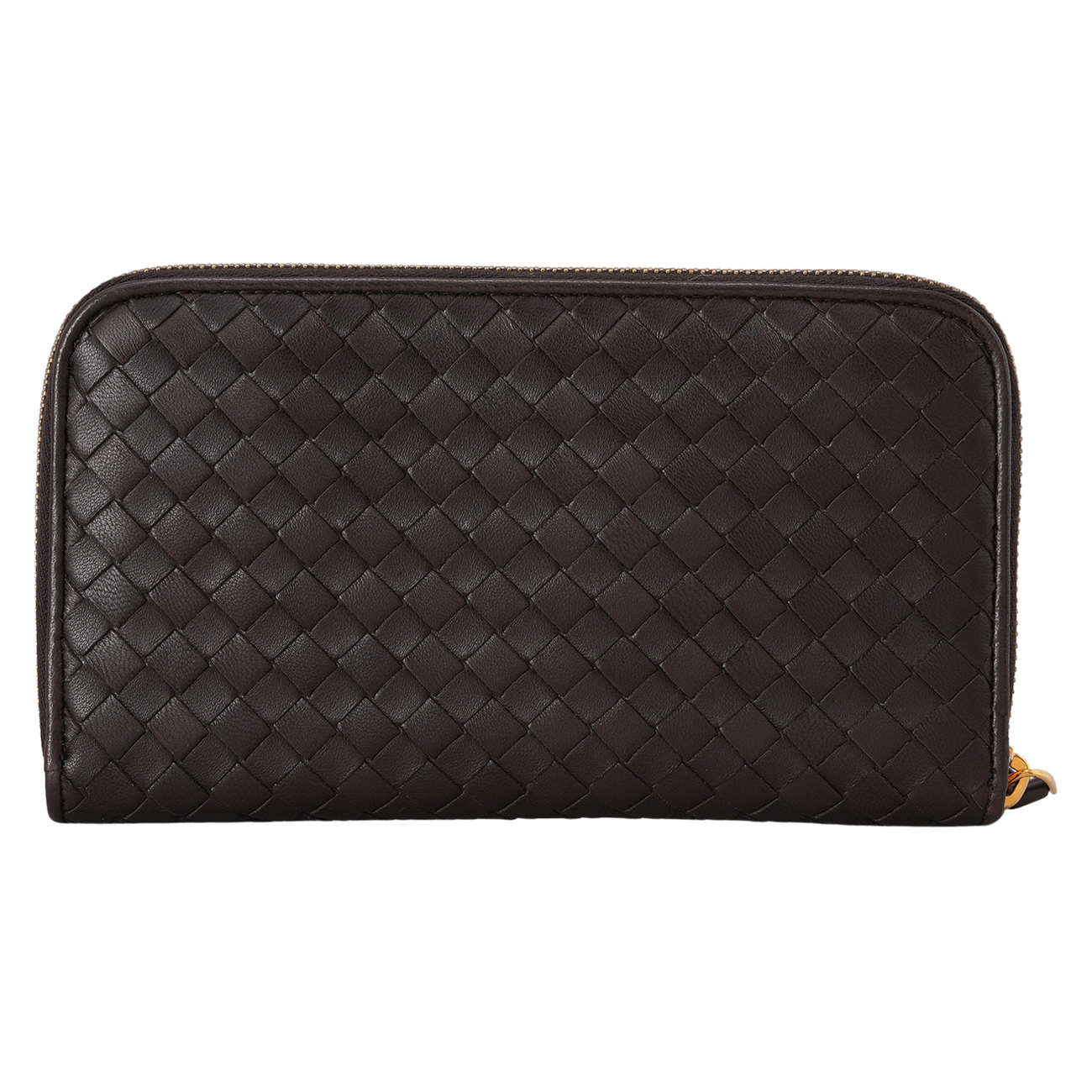BOTTEGA VENETA(USED)보테가베네타 인트레치아토 지퍼 장지갑